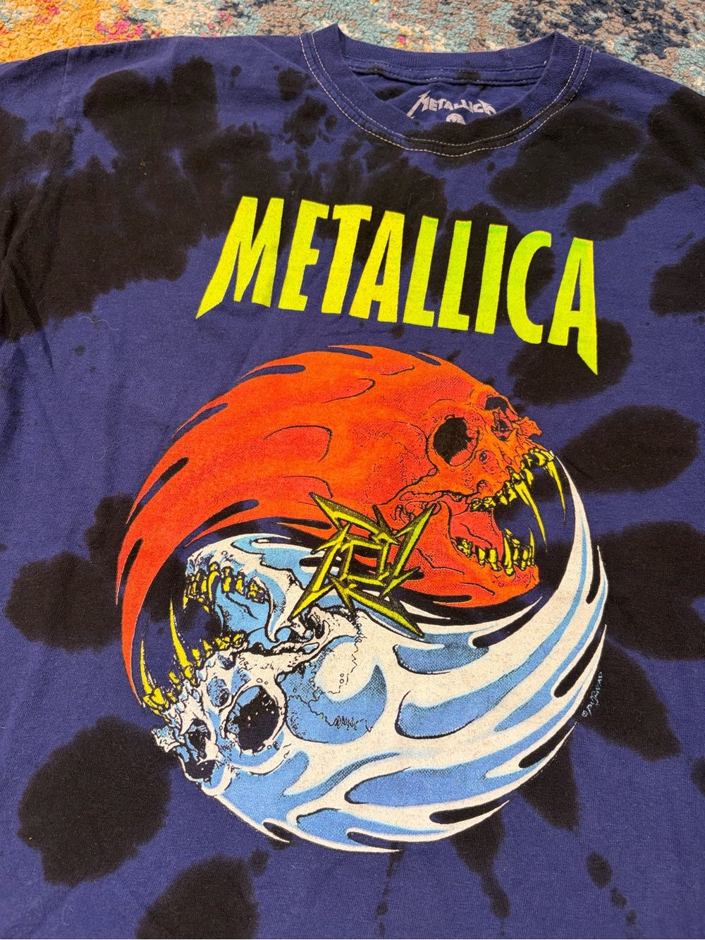 Metallica Tie-Dye Shirt
